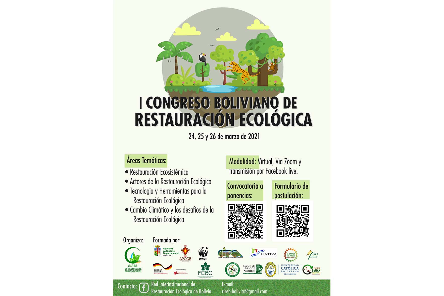 I Congreso Boliviano de Restauración Ecológica